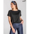Camiseta de estética y servicios de mujer 8113827. Pliegue espalda. 2 Dyneke