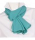 Pañuelo de mujer de gasa vaporosa 4612. Turquesa. Garys