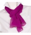 Pañuelo de mujer de gasa vaporosa 4612. Fucsia. Garys