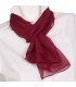 Pañuelo de mujer de gasa vaporosa 4612. Granate. Garys