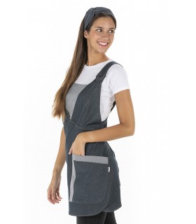 Casulla vaquera de estética y servicios de mujer 8157775. Talla única. Dyneke
