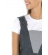 Casulla vaquera de estética y servicios de mujer 8157775. Talla única. cuello Dyneke