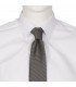 Corbata Jacquard sin nudo 3262. Gris 2. Garys