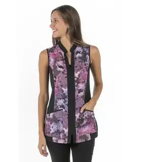 Casaca microfibra de estética de mujer 8161571. Estampada. Dyneke