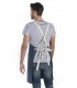 Delantal de hostelería unisex con peto reforzado 8164466. espalda Dyneke