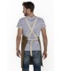Delantal de hostelería unisex con peto reforzado 8164467. espalda Dyneke