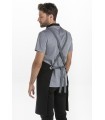 Delantal de hostelería unisex con peto reforzado 8164468. espalda Dyneke