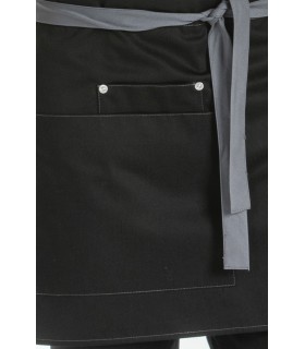 Delantal de hostelería corto unisex 8166468. detalle Dyneke
