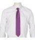 Corbata Jacquard Raya 3261. Malva 2. Garys