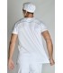 Casaca sanitaria y de servicios unisex 8181570. Microfibra. espalda Dyneke
