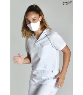 Casaca sanitaria y de servicios unisex 8181570. Microfibra. chica Dyneke