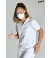 Casaca sanitaria y de servicios unisex 8181570. Microfibra. chica Dyneke