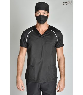 Casaca sanitaria y de servicios unisex 8181571. Microfibra. Dyneke