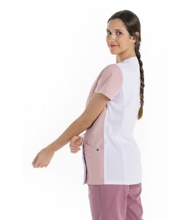Casaca sanitaria de mujer 8186481. Microfibra. lateral Dyneke