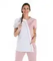 Casaca sanitaria de mujer 8186481. Microfibra. frente Dyneke