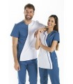 Casaca sanitaria de mujer 8186482. Microfibra. Dyneke