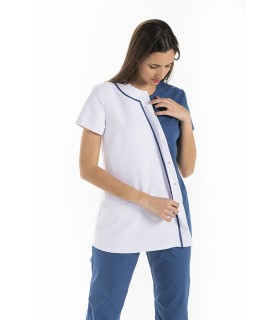 Casaca sanitaria de mujer 8186482. Microfibra. 2 Dyneke