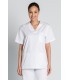 Casaca sanitaria unisex 8204700 en manga corta. 2 Dyneke