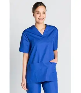 Casaca sanitaria unisex 8204846 en manga corta. Dyneke