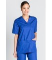 Casaca sanitaria unisex 8204846 en manga corta. Dyneke