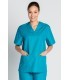 Casaca sanitaria unisex 8204884 en manga corta. Dyneke