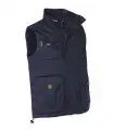 Chaleco industria 4809 Sarga liso multibolsillos monza