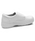 Zapato sanitario antideslizante con cierre de velcro Sigma. Feliz caminar Blanco 3