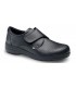Zapato sanitario antideslizante con cierre de velcro Sigma. Feliz caminar Negro 2