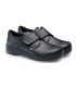 Zapato sanitario antideslizante con cierre de velcro Sigma. Feliz caminar Negro 1