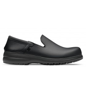 Zapato sanitario antideslizante y antiestático Sensai. Feliz caminar Negro 3