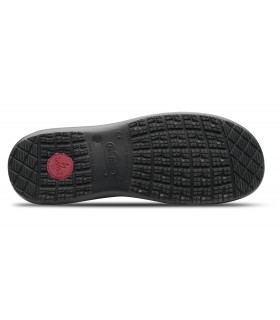 Zapato sanitario antideslizante y antiestático Sensai. Feliz caminar Negro 6