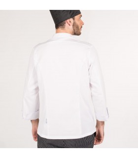 Casaca Chef 9345 Circe para hombre. Cool max. Garys, espalda