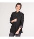 Casaca Chef 9355 Artemisa-Negra para mujer. Cool max. Garys