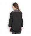 Casaca Chef 9355 Artemisa-Negra para mujer. Cool max. Garys, espalda