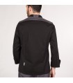 Casaca Chef 9336 Helios-negro. Cool max. Garys