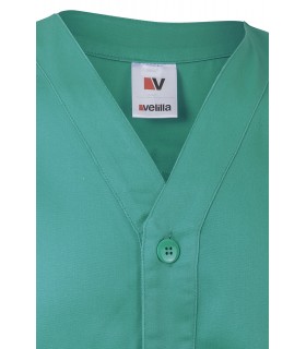 Casaca sanitaria unisex abotonada 599. Velilla 12