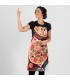 Delantal 15017 Italia con peto y bolsillo. Garys