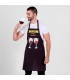 Delantal 15007 Brindis con peto y bolsillo. Garys