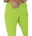 Pantalón sanitario y de estética unisex 8220573 Microfibra. detalle Dyneke
