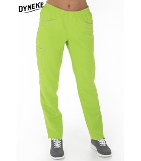 Pantalón sanitario y de estética unisex 8220573 Microfibra. Dyneke