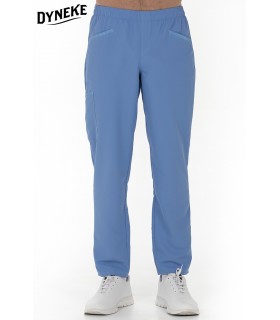 Pantalón sanitario y de estética unisex 8220574 Microfibra. Dyneke