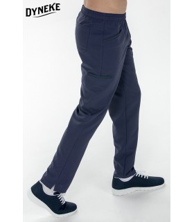 Pantalón sanitario y de estética unisex 8220583 Microfibra. 2 Dyneke