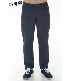 Pantalón sanitario y de estética unisex 8220583 Microfibra. Dyneke