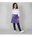 Delantal corto 117.45-B. Garys. Morado