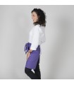 Delantal corto 117.45-B. Garys. Morado 2