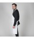 Delantal 1164 con peto y bolsillo. Garys. Blanco 2