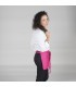 Delantal corto 120. Sin bolsillo. Garys, fucsia 2