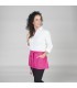 Delantal corto 120. Sin bolsillo. Garys, fucsia