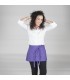 Delantal corto 120. Sin bolsillo. Garys, morado