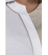 Casaca de estética de mujer 8227824. Asimétrica. Detalle Dyneke